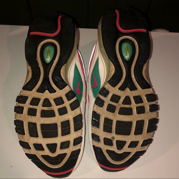Kids Nike air max 97 south beach size 5 - Picture 6 of 8